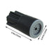TAODAN 16PCS 22-14AWG Black PVC Waterproof Wire Nuts Outdoor Crimp Cap Gardening Terminal Suitable for Landscape
