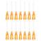 uxcell 50 Pcs 27G Plastic Dispensing Needles, 1" PP Glue Needle Tube with Blunt Luer Lock Tips