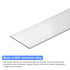 uxcell Square Aluminum Flat Bar, 1/8" Thick, 2.8" Width, 12" Length, 6061 Aluminum Flat Plate, 3 x 70 x 305mm T6511