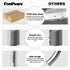 1/2 Inch 1 Inch 3/4 Inch FivePears Straight Router Bits Shank Double Flute, Cutting Diameter, Cutting Length, Used