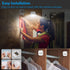 AMIR Closet, Pack 3) Upgraded Motion Sensor Light Indoor, Stair Lights Battery Operated, Cordless Stick-On LED Night