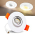 Sublimation 2 inch 5CCT Gimbal Led Recessed Lights, 360 Rotatable Adjustable Eyeball
