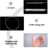 4 Pcs Extra Long Cleaning Brush, 1m/39in for Straw Tube, Pipe, Hose, Bottle, Refrigerator Drain