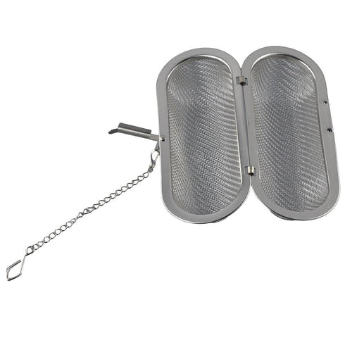 Ultrasonic Cleaning Solution 2Pcs Silver Holder with Lock and Hook, Jewelry Cleaner Baskets for Small Parts