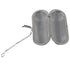 Ultrasonic Cleaning Solution 2Pcs Silver Holder with Lock and Hook, Jewelry Cleaner Baskets for Small Parts