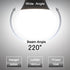 LED Light Bulb, A19 100W Equivalent, Efficient 15W, 1600 Lumens, Daylight 5000K, E26 Standard Base, Non-Dimmable, 2 Pack