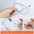 Long Drain Brush, Flexible Pipe Cleaning Brush for Cleaning Feeding Tube, Siphon Hose, Refrigerator Drain