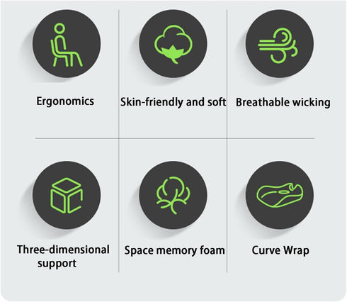 Aeveot Car Seat Cushion Coccyx Cushion Ergonomic Seat Cushion,Sciatica Cushion Pain Relief for Long Sitting,for Office