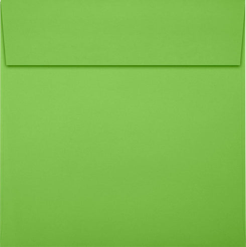 LUXPaper Square Invitation Envelopes | 80lb. Text | Limelight Green | 6" x 6" | 250 Qty