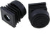 TAODAN 4PCS Square Insert Furniture Adjustable Leveler Nut Plugs Slide Rail Floor Protector Suitable for Mechanical