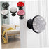 3pcs DOITOOL Vanity Stool Kitchen Cabinet Knobs Shining Alloy Door Knobs Dressing Table Hardware Mushroom