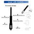 Mini 12V 2 "Stroke Electric Linear Actuator, 60N(13.4Lbs), Speed 15mm/s, Waterproof Linear Actuator with Switch and