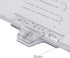 KingPoint Packaging Music Note Clips Plastic Sheet Clips Book Clips Clamps Clips Stationary Clips Perfect Document