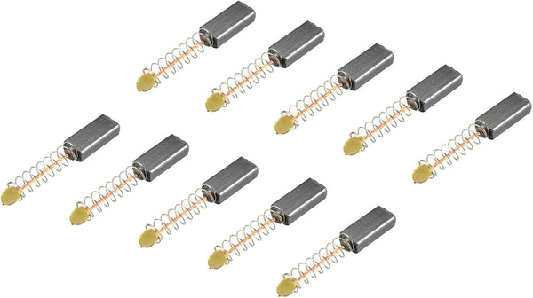 DMiotech 10 Pack Carbon Brushes, 13mmx6mmx4mm for Electric Motor