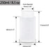 250ml/8.5oz Plastic Bottles Lab Chemical Reagent Bottle - Wide Mouth, Secure Sample Sealing, Liquid Storage Container 10 Pcs by LEPEVNEY