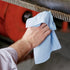 1 75 9.5' 16' PM50575 PIG Heavy Duty Shop Towels for Oil and Grime - Dispenser Box of Wipes - Each Wipe is x