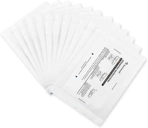 bonsaii Paper Shredder Lubricant Sheets,12-Pack (8.4 x 5.9 inch/Piece)