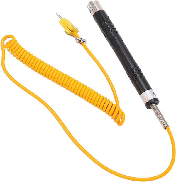 K Type Thermocouple Probe NR 81531B Handheld Straight Shank for Temperature Measurement and Control