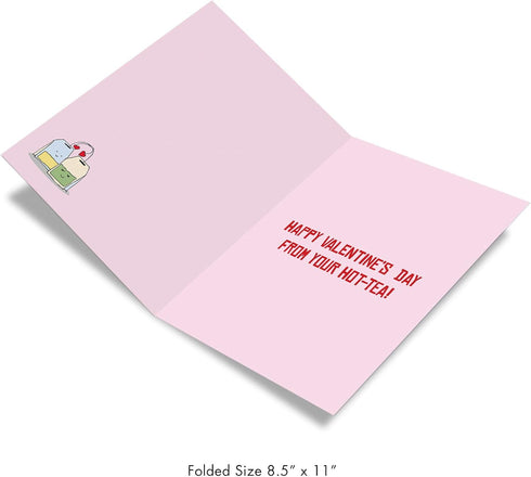 The Best Card Company Jumbo Valentine's Day Greeting Card - 8.5 x 11 Inch, Big Love Card