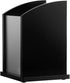 Kantek Black Acrylic and Silver Aluminum Pen Cup, 3" x 3" x 4.25", Heavy Duty Pencil Holder