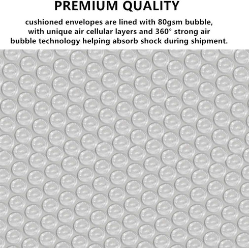 Bubble Mailers 4x6 Inch - 12 Pack Small Padded Envelopes, Poly Thicken Self Seal Envelopes Bags (Black, 4X6 Inches)