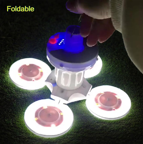 Solar Multi-Functional Emergency LED Light Bulb, USB Charging, Outdoor Ideal for Power Outage and Camping