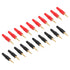 5 Set Banana Plug Wire Kit 10A, Solder Connect 2mm Test Cable, Electrical Inspection Tool for Home Industry