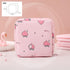 Gouccpu 2 Pack Sanitary Napkin Storage Bag, Cute Period Bag for Women Girls,Portable Menstrual Cup Pouch, Feminine Care