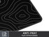 Rinaze Extra Large Gaming Mouse Pad with Black Topographic, XXL Mousepad, Big Mouse Mat Desk Pad, Non Slip Keyboard Pad