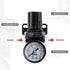 SNS Air Compressor Pressure Regulator AR2000-N02, Adjustable 0-150 PSI with Bracket and Gauge, Female Thread 1/4 NPT