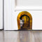 5pcs Scaredy Mice Mouse Hole 3D Wall Sticker, Realistic Decor Decal for Classroom and Home