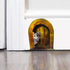 5pcs Scaredy Mice Mouse Hole 3D Wall Sticker, Realistic Decor Decal for Classroom and Home