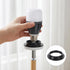 KFHENSOMR E27 58mm/ID 38mm, 1-1/2" Threads)-8PCS Lamp Shade Adapter Ring Light Socket Ring Retaining Rings for Sockets