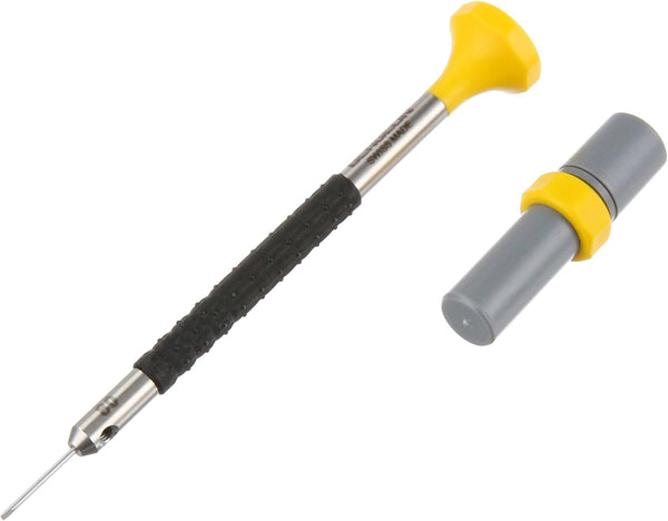 Bergeon 55-682 6899-AT-080 Stainless Steel Ergonomic Screwdriver with Spare Blades, Watch Repair Kit