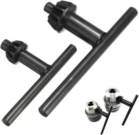 2 Pcs Drill Press Replacement Drill Chuck Keys Set, 3/8" & 1/2"