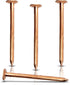 50 Pack 2 Inch USA MADE Copper Nails, Solid Pure Copper Roofing Finish Spikes for Furniture and Boat