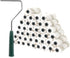 Mister Rui Microfiber Paint Roller Covers: 4 Inch, 40 Pack Small Paint Roller Covers with Frame Kit for House Painting