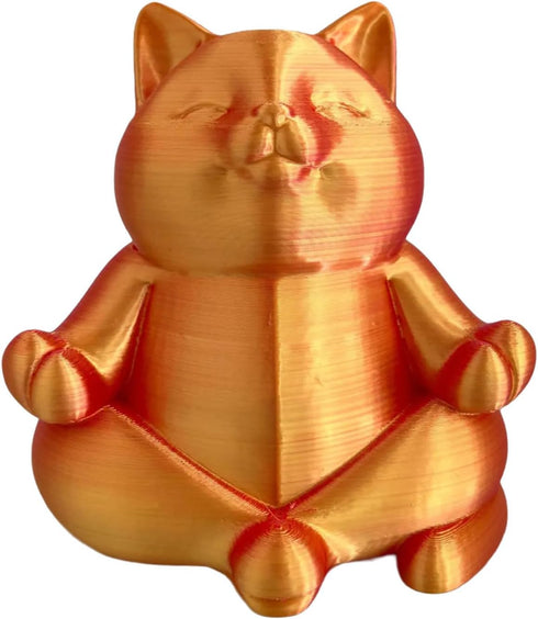 WDBAG Animal Eyeglass Holder Meditations Cats Statue Figurines Sunglasses Display Stand, Nightstand Home