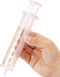 2 Pack Glass Syringes, 50ml with Caps