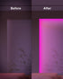 4.92ft Bluetooth RGB COB Led Strip Lights with Remote, Dimmable Smart App Light Strip, Color Changing Music Sync for