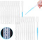 100PCS Plastic Disposable Transfer Pipettes, 3ml Calibrated Dropper for Science Laboratory Use