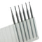 Luo ke 6 Pcs 3/32 Inch Shank Tungsten Steel Engraving Router Bits for Rotary Tool, Olive Amber Carving