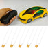 Be In Your Mind 50Pcs 1F 50V 5mm Ceramic Capacitor for Remote Control Car Fan Home Appliances Yellow