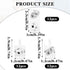 Psyqtsuary 12 Pairs Battery Contacts AA Battery Springs Battery Negative to Positive Conversion Spring Contact Plated