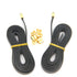 2pcs 2GT Open Timing Rubber Belt - Length 1.2Meter Width 6mm with 8pcs Copper Buckle for Ender 3 3D Printer