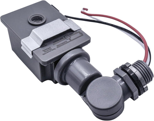 4-Pack HQRP Photocell Thermal Type Light Sensor Stem and Swivel Mount Dusk to Dawn Hardwired Switch Photoelectric