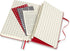Moleskine Passion Journal, Large Recipe Hard Cover, 400 Pages, Scarlet Red (5" x 8.25")