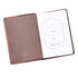 Christian Art Gifts Classic Journal - Wings Like Eagles Isaiah 40:31 Bible Verse, Two Tone Brown Faux Leather