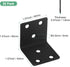 20-Pack 1.57 1.57 M METERXITY L-Shape Corner Brace, x in Stainless Steel Right Angle Brackets for Shelves/Wood