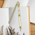 IEUDNS Bible Pointer Hand Pointer, Works of Art, Connected Chain Decorated,Bible Reading Tool,Torah Pointer, Gold Crown